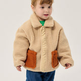 Bobo Choses - Baby Softpaw Monster Sheepskin Reversible Jacket