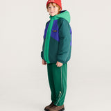 Bobo Choses - Almost Moire All Over Reversible Anorak Navy Blue