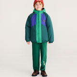 Bobo Choses - Almost Moire All Over Reversible Anorak Navy Blue