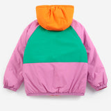 Bobo Choses - Almost Moire All Over Reversible Anorak Fuchsia