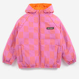 Bobo Choses - Almost Moire All Over Reversible Anorak Fuchsia