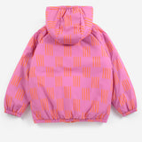 Bobo Choses - Almost Moire All Over Reversible Anorak Fuchsia