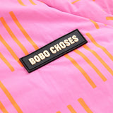 Bobo Choses - Almost Moire All Over Reversible Anorak Fuchsia