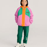 Bobo Choses - Almost Moire All Over Reversible Anorak Fuchsia