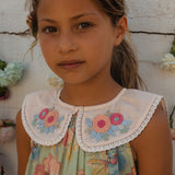 Bachaa -  Azur Dress Watercolor Print