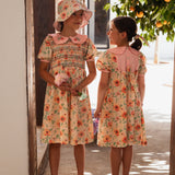 Bachaa -  Ballet Slippers Dress Poppy Print