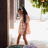 Bachaa -  Candy Blouse/Short Dress Poppy Print