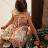 Bachaa :: Eglantine Long Dress Poppy Print