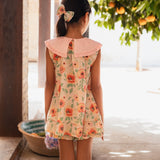 Bachaa -  Flamingo Blouse & Short Set Poppy Print