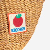 Bobo Choses :: BC Tomato Patch Raffia Hand Bag Light Brown