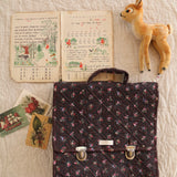 Bonjour Diary - School Bag Little Bouquet Print