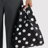 Baggu - Baby Baggu Silver Metallic Polka Dot