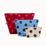 Baggu - Go Pouch Set Polka Dot Mix