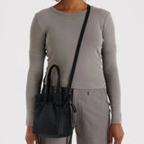 Baggu - Nylon Drawstring Bag Black