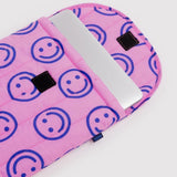 Baggu - Puffy Laptop Sleeve 16" Pop Pink Happy