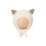 Bambolina :: Double Kitty Hat Ivory Brown