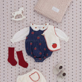 Bebe Organic - Minnie Overall Apple Denim