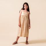 Birinit Petit -  Castelflorite Embroidered Midi Dress