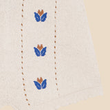 Birinit Petit -  Knit Short With Floral Embroidery