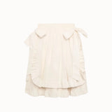 Birinit Petit Embroidered Midi Skirt - girls sand cotton skirt