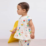 [Pre-Order] Bobo Choses :: Garden Party All Over Woven Blouse