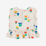 [Pre-Order] Bobo Choses :: Garden Party All Over Woven Blouse