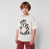 Bobo Choses :: High Five T-Shirt Offwhite