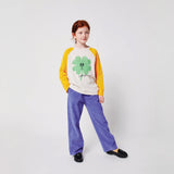 Bobo Choses :: Lucky Clover Ranglan Sleeves T-Shirt