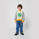 Bobo Choses :: Lucky Clover Ranglan Sweatshirt