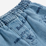 Bobo Choses :: Pickles The Dog All Over Denim Short Kids