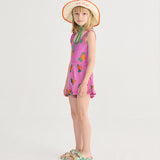 Bobo Choses :: Tangerine All Over Ruffled Shorts