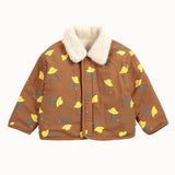 Bobo Choses - Baby Pixel Abduction Sheepskin Reversible Jacket