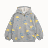 Bobo Choses - Pixel Abduction All Over Zipped Hoodie