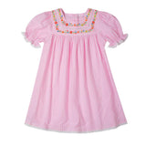 Kidsagogo :: Paolina Dress Camelia Stripe