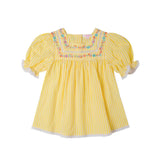 Kidsagogo :: Paolina Top Meadow Lime Blossom Stripe