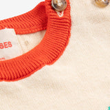 Bobo Choses :: Pixel Strawberry Knitted T-Shirt-Baby