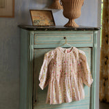 Bonjour Diary :: Blouse Smocks Long Sleeves Farandole Flowers Print