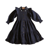 Bonjour Diary :: Ibiza Dress Black Denim