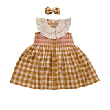 Bonjour Diary :: Ibiza Top + Hairclip Caramel Honeycomb Check