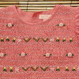 Bonjour Diary :: New Smocks Blouse With Long Sleeves Dark Pink Sushi Voile