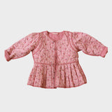 Bonjour Diary :: Reversible Quilted Jacket Rosa Bloom Print