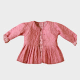 Bonjour Diary :: Reversible Quilted Jacket Rosa Bloom Print