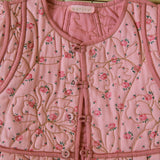 Bonjour Diary :: Reversible Quilted Jacket Rosa Bloom Print