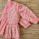 Bonjour Diary :: Reversible Quilted Jacket Rosa Bloom Print