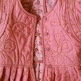 Bonjour Diary :: Reversible Quilted Jacket Rosa Bloom Print
