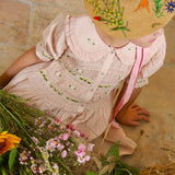 Bonjour Diary :: Romantic Tunique Light Pink Sushi Voile