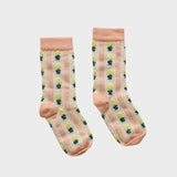 Bonjour Diary :: Stripe Socks Pink