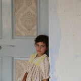 Bonjour Diary :: Tunique With Embroidery Collar + Hair Clip Farandole Flowers Print