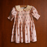 Bonjour Diary - Romantique Tunique Pink Garden Flowers Print