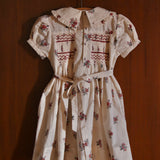 Bonjour Diary - Handsmock Dress Garden Flowers Print